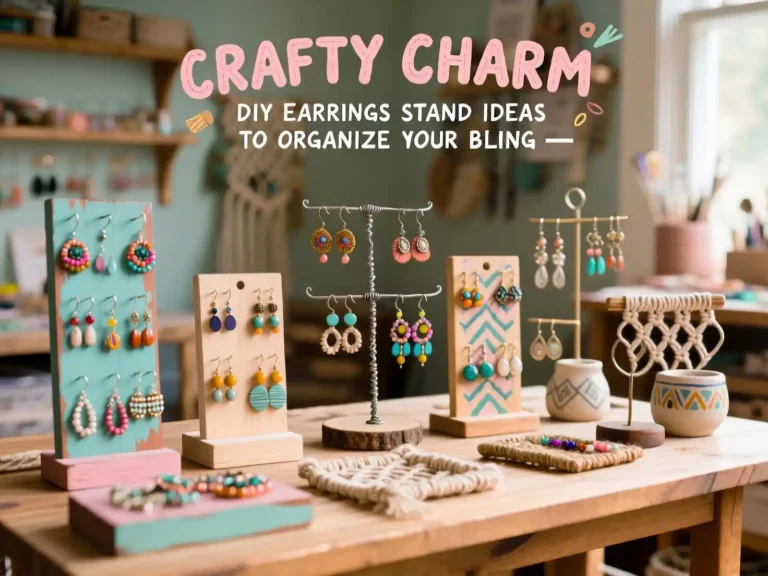 DIY Earrings Stand