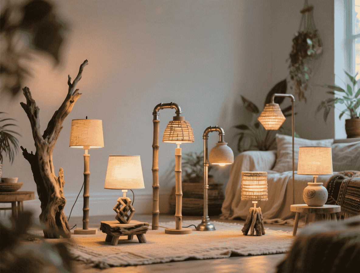 DIY Lamp Stand