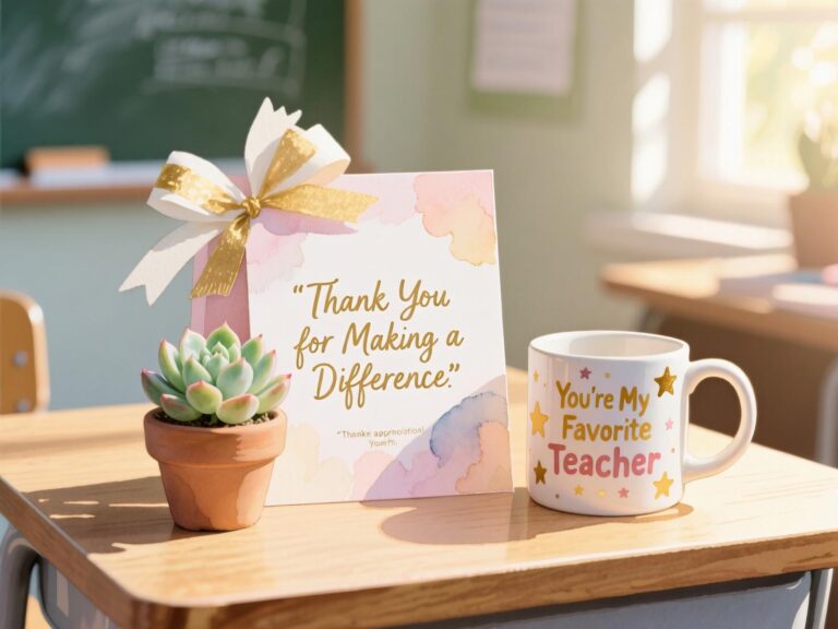 Easy Teacher Appreciation Gifts DIY
