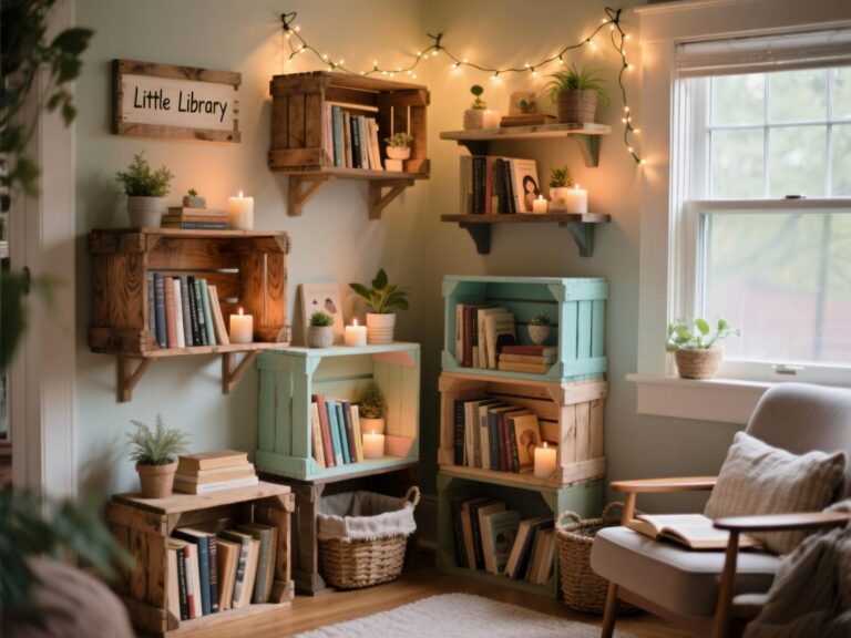 Mini Bookshelf DIY