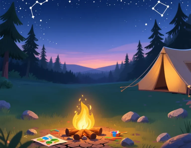 Camping Crafts For Kids