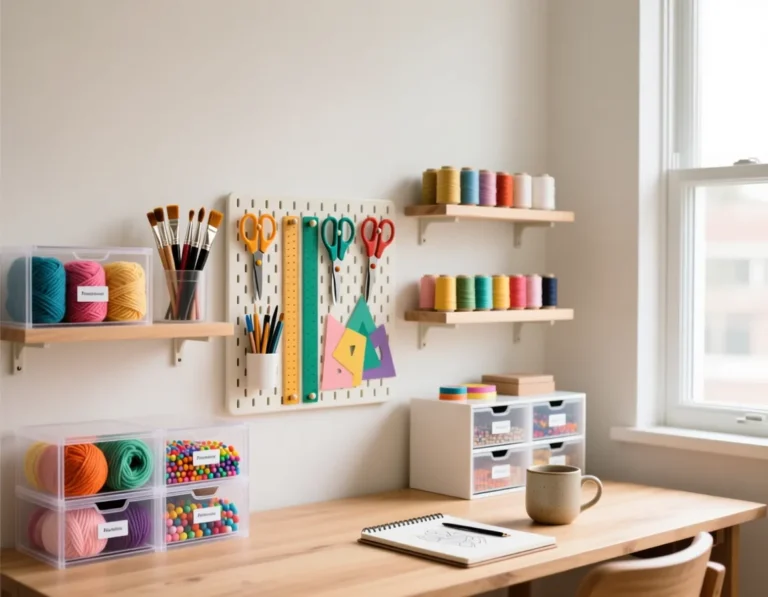 DIY Craft Storage Ideas