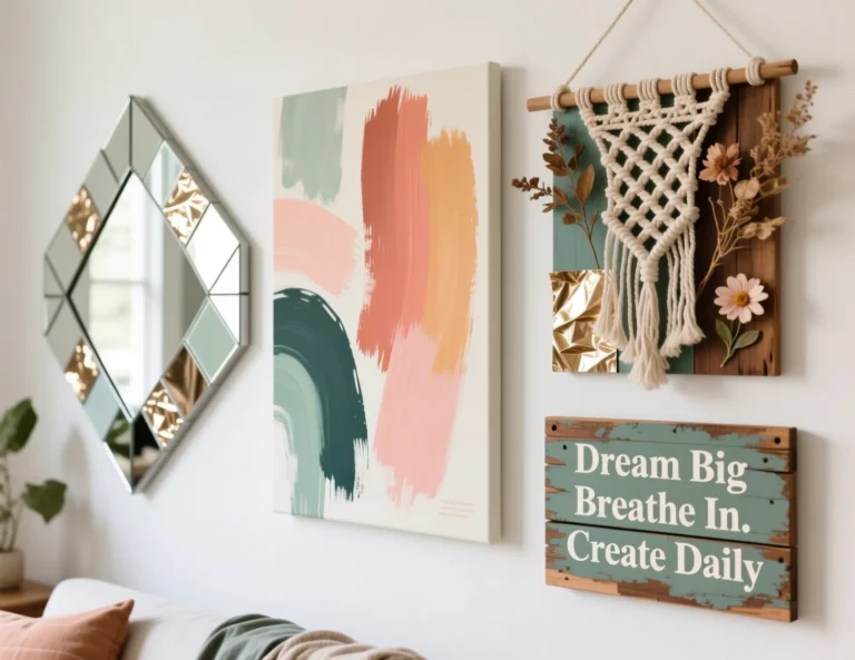 DIY Craft Room Decor Wall Art