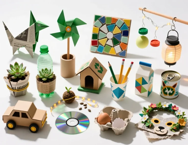Green Crafts for Kids