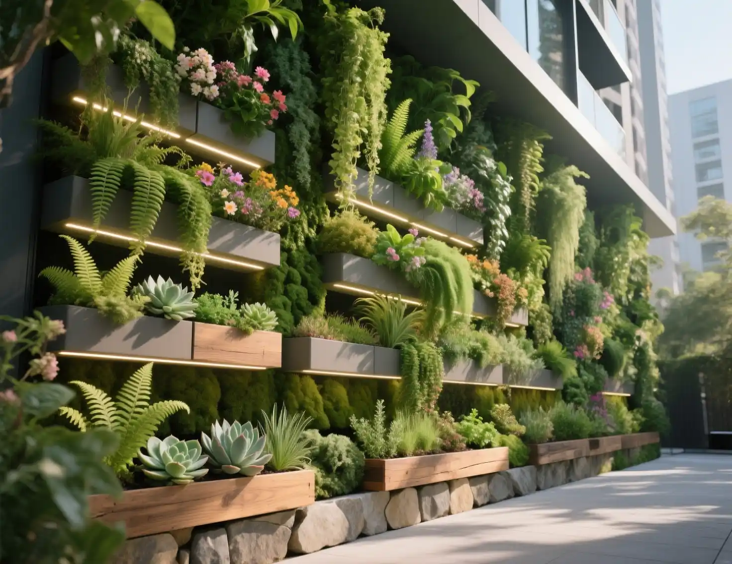 Vertical Garden Wall