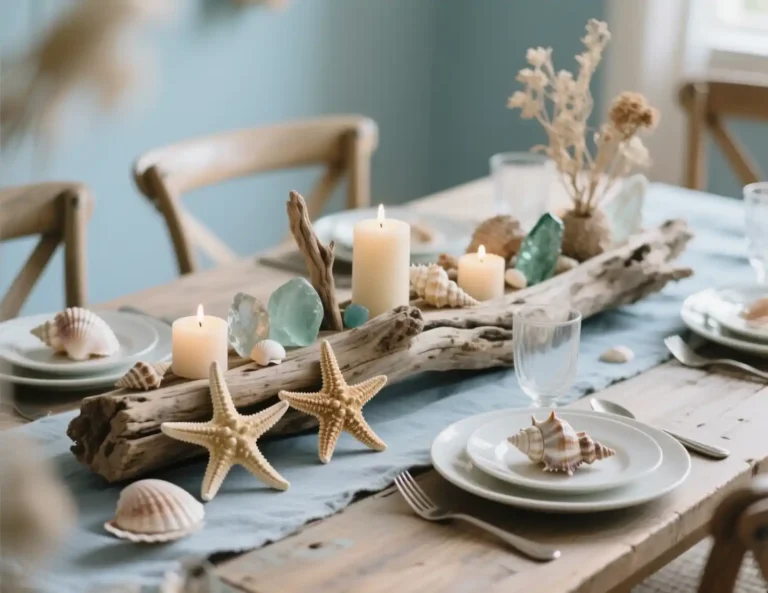DIY Driftwood Centerpiece