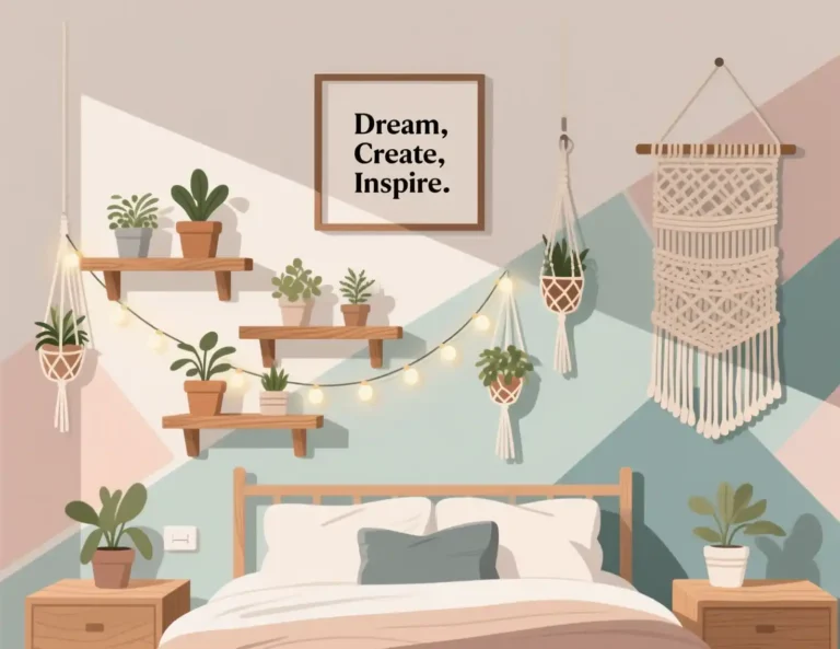 DIY Wall Decor for Bedroom
