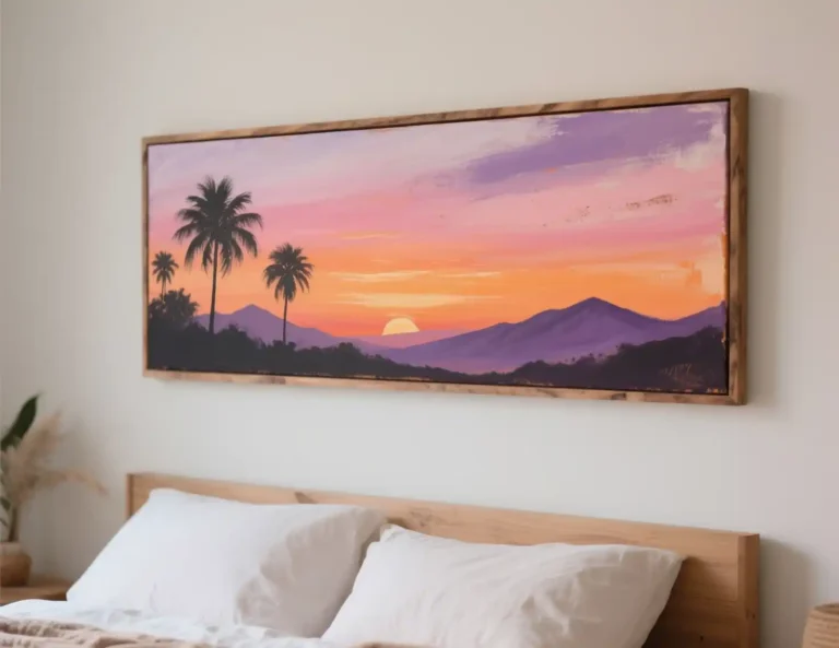 DIY Bedroom Wall Decor Above Bed