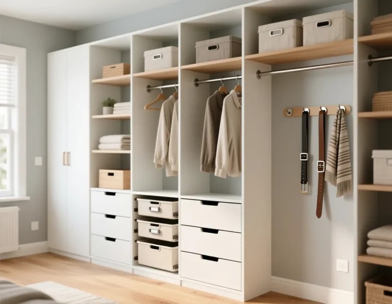 DIY IKEA Closet