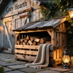 DIY Firewood Storage Outdoor