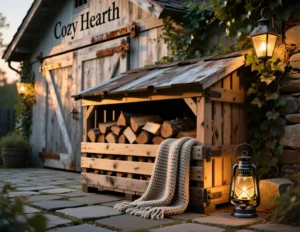 DIY Firewood Storage Outdoor