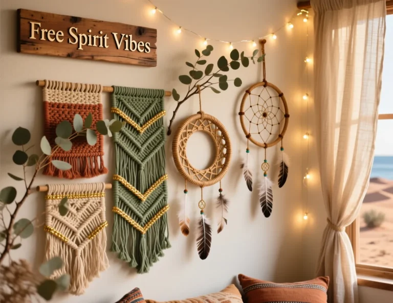 DIY Boho Wall Decor