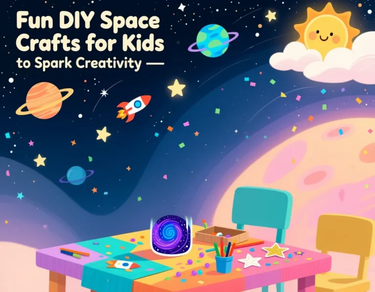 Space Crafts for Kids