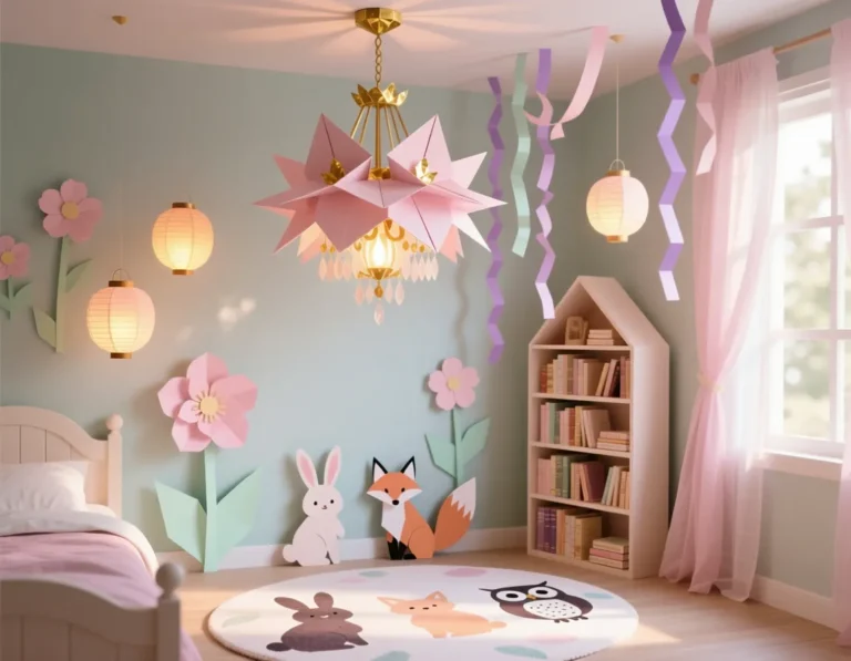 DIY Paper Room Decor