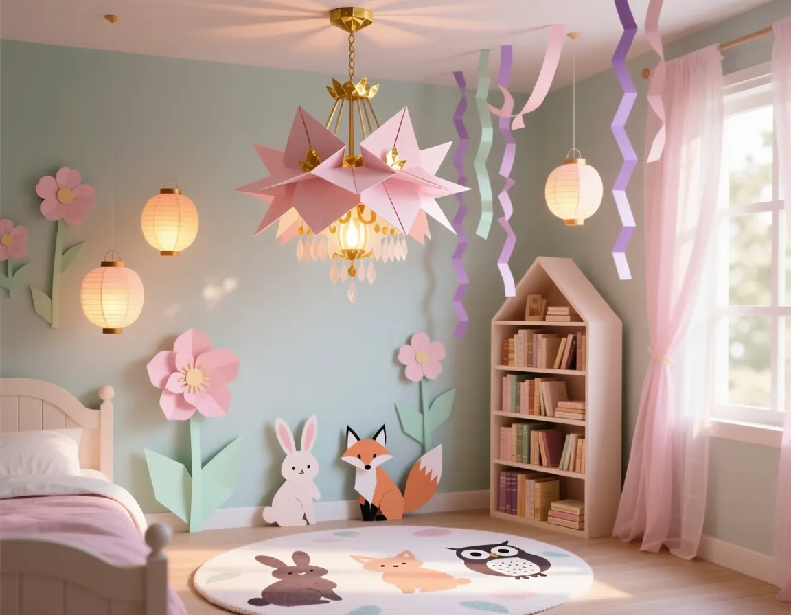 DIY Paper Room Decor