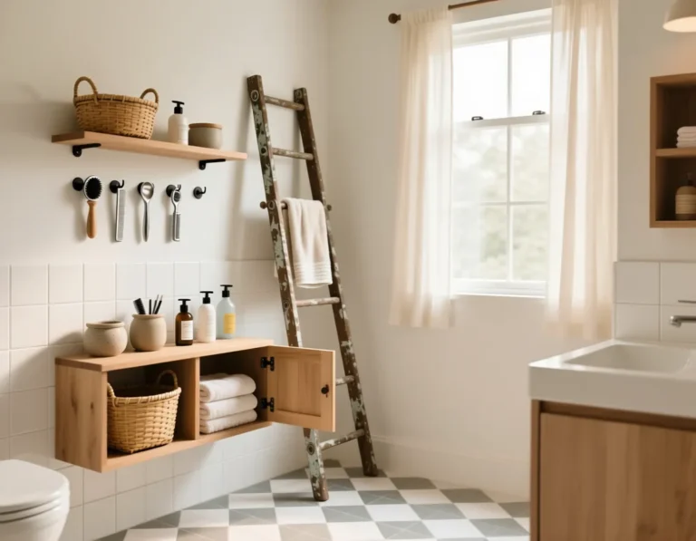 DIY Bathroom Storage Ideas