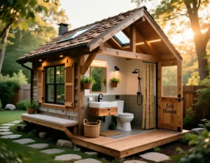 DIY Outdoor Bathroom