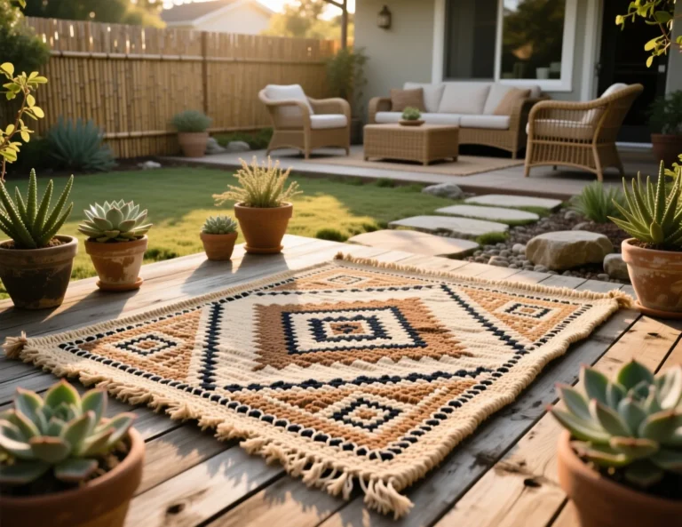 DIY Outdoor Rug
