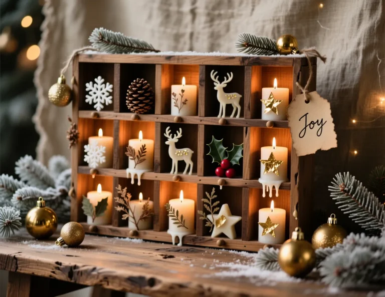 Advent Candle Ideas DIY