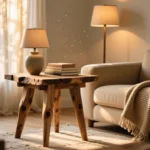 DIY Side Table in Living Room