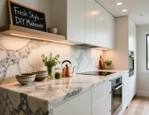 DIY Kitchen Countertop Makeover