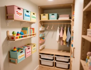 DIY Small Closet Organization