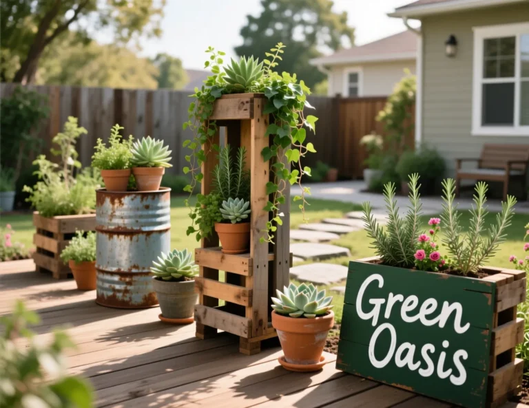 DIY Tall Planters Outdoor Cheap