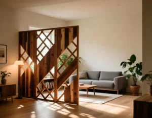 DIY Privacy Screen Indoor