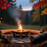 DIY Outdoor Fire Pit Area