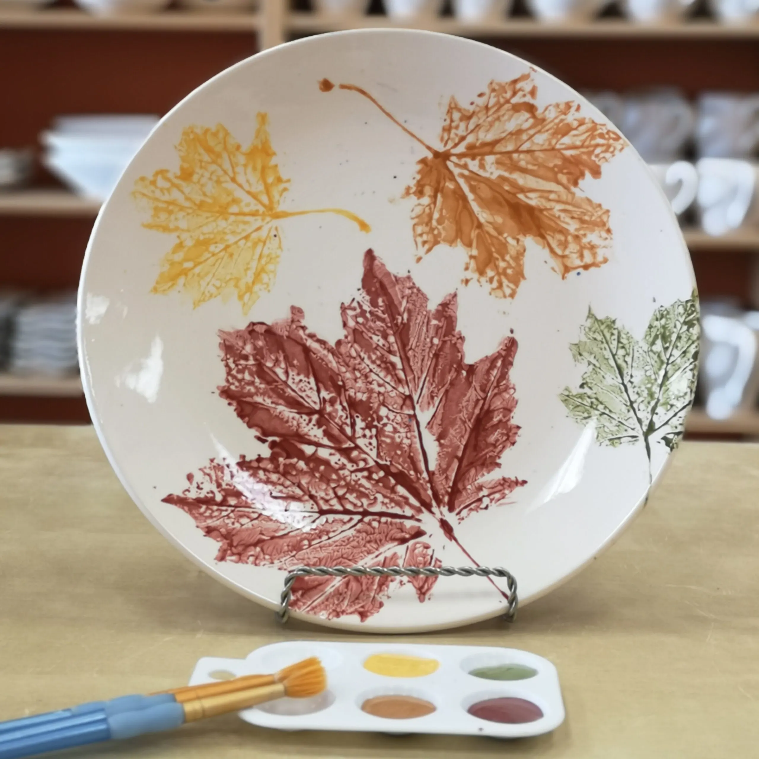 Pottery Plate Painting Idea