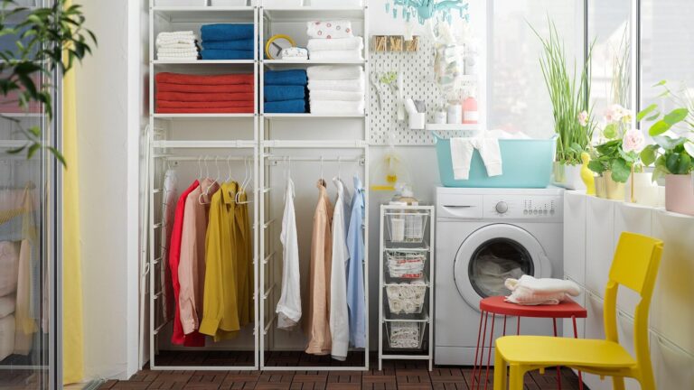 Laundry Room Shelves