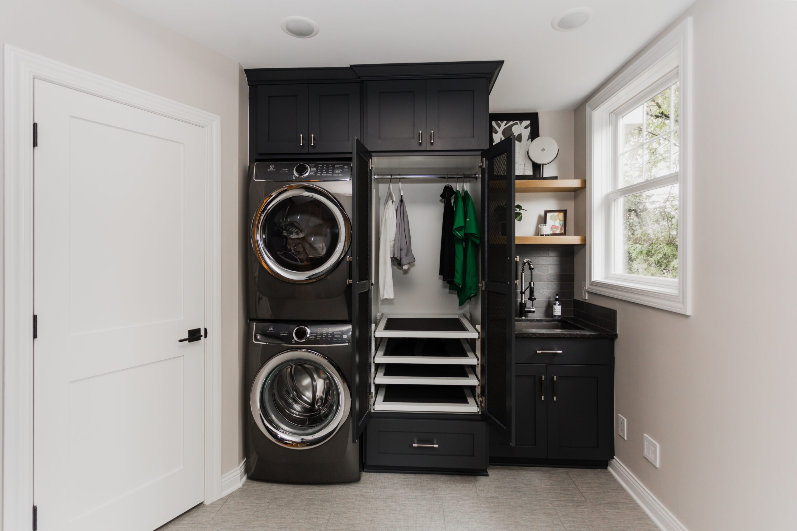 Moody Laundry Room Ideas